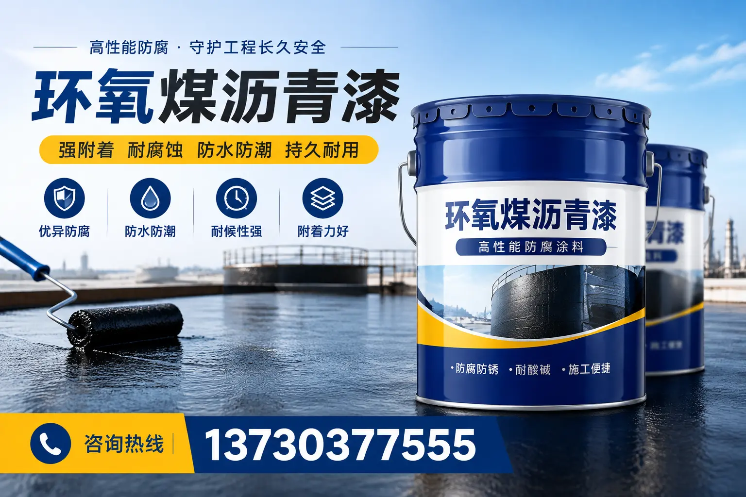 如何判断环氧煤沥青漆的质量?延安消费者指南